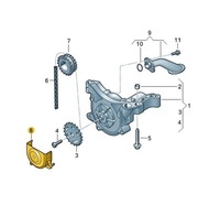фото thumb №3, Защита насоса масла vw golf polo touran 1.2 tsi