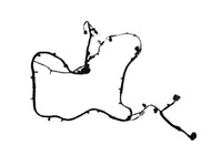 фото thumb №1, 32265450 джгут трубопровід електропроводка oś задня права volvo xc60 ii