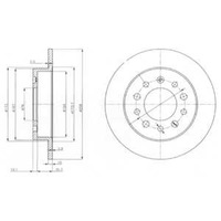 фото thumb №4, Тормозные диски тормозные колодки задняя delphi hyundai coupe