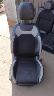 фото thumb №6, Citroen ds4 13r сидіння перед заднє сидіння задня напівшкіра