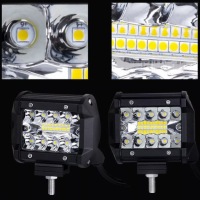 Купить Лампа рабочая led 480w 12-24v противотуманная фара фара прожектор do тягач 2szt, фото thumb