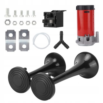 АВТОМОБИЛЬНЫЙ СИГНАЛ FANFARA TRUMPET DC 12V 130dB