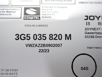 фото thumb №13, Навігація навігація радіо дисплей заводська оригінал vw polo 2g vi 23r