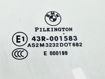 фото thumb №7, Bmw 1 e81 e87 2008 зад сторона ліва скло двері задніх