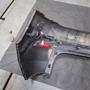 фото thumb №14, Hyundai tucson ii 2 3 iii 15- бампер зад задній xn3 сірий pdc w колір demon