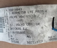 Volvo v60 2011-2013r правый передний ремень безопасности 616155800 Недорого, фото thumb