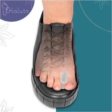 Гель WEDGE CORRECTOR между пальцами для шишек, мягкий разделитель L PARA HALUTO