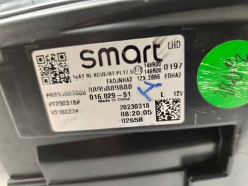 фото thumb №12, Smart #1 лампа левая полный led cyber sparks led - европа