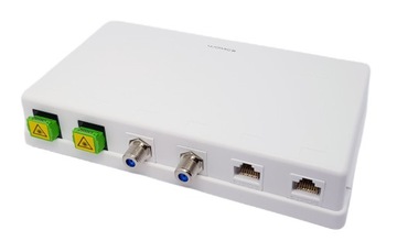 Панель шкафа-коробки 6 портов, CAT.5E UTP, F, SC/APC, TSM