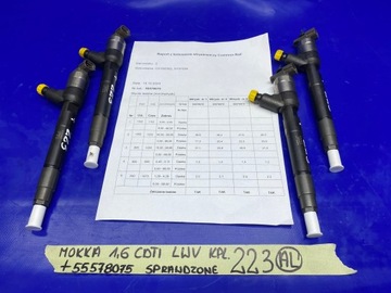 фото thumb №10, Инжектор форсунка astra k mokka 1.6 cdti lwv 55578075 sprawdzane комплект