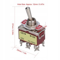 фото thumb №14, 20 szt. перемикач dwupozycyjny коромисло