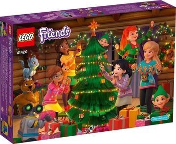 LEGO FRIENDS 41420 Адвент-календарь «Снеговик»