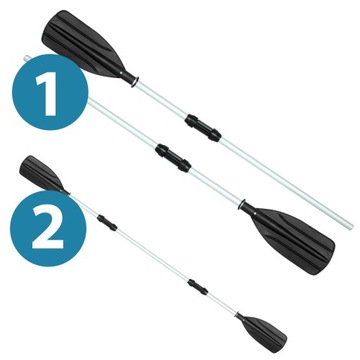 АЛЮМИНИЕВОЕ ВЕСЛО ДЛЯ КАЯКА TUV/GS 2in1 BESTWAY 62064 145/218 CM LODZ KAYAK