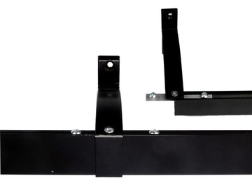KARNISZ ALUMINIOWY PODWÓJNY 120 cm