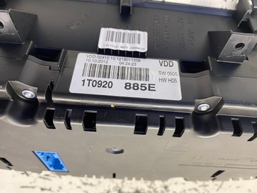 фото thumb №7, Vw touran 2.0 tdi спідометр  прилади 1t0920885e