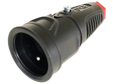 PCE Розетка резиновая 230В IP44 TAURUS