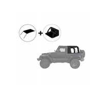 фото thumb №6, Дах м'який безкаркасний замінник jeep wrangler jl 2 двері
