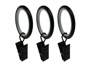 KARNISZ SUFITOWY CZARNY 19 mm FREZ 200 cm cichy