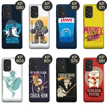 ETUI DO SAMSUNG GALAXY A33 5G WZORY NETFLIX SERIALE FILMY KINO OBUDOWA CASE