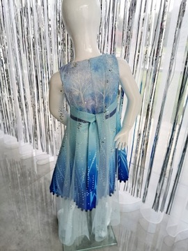 Платье КОСТЮМ Наряд Эльзы FROZEN 2 Эльза FROZEN OLAF коса ошибка 134