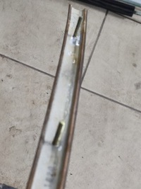 фото thumb №8, Молдинг декоративна панелі панель приладів права довга mercedes w210 оригінал