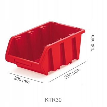 Контейнер для хранения кювет TRUCK KTR30 29х20х15см