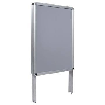 vidaXL Stojak na plakaty, A1, aluminiowy