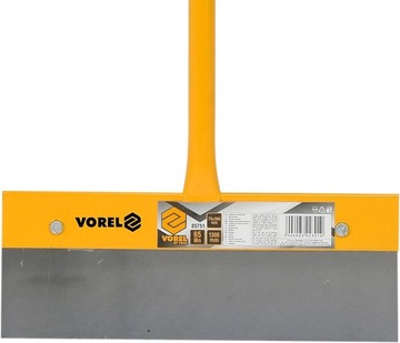 Бетонный скребок Vorel с ручкой 75x300 мм