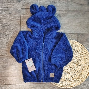 Bluza miś Teddy z uszami granatowa