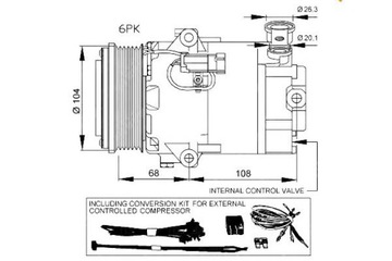фото thumb №15, 32428 nrf компресор кондиціонера