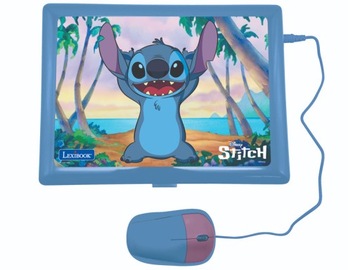 Двуязычный образовательный ноутбук Stitch польский/английский