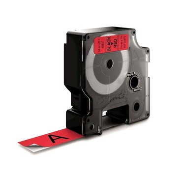 Dymo- Tape D1 - 19 мм х 7 м черный/красный