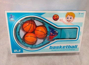 ИГРУШКА ДЛЯ ВАННОЙ ИГРЫ ПОДВЕСНАЯ МИНИ-КОРЗИНА ДЛЯ КОМНАТЫ БАСКЕТБОЛ ВУПИ
