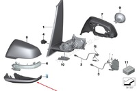фото thumb №9, Bmw 2 f45 нижня захист дзеркало передній правого 51167391900 7391900