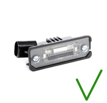 фото thumb №16, Лампочки led підсвітка номерного знака реєстраційний vw golf polo - передній. washi