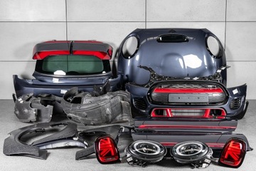 фото thumb №9, Mini f56 gp sport бампер капот лампи чорний двері крило карбон spoler gp