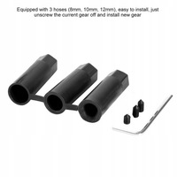 фото thumb №7, Универсальная ручка переключения передач czaszka зелёный + 3 шланги 8mm/10mm/12mm