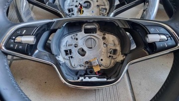 фото thumb №6, Кермо шкіра з підігрівом пелюстки skoda octavia iv