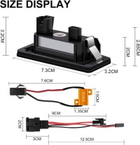 фото thumb №5, Лампа освітлення номерного знака реєстраційний led 6000k