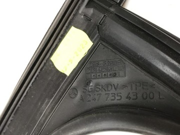 фото thumb №10, Mercedes gla ii h247 2021 прокладка рамка стёкла дверь зад левая a2477354300