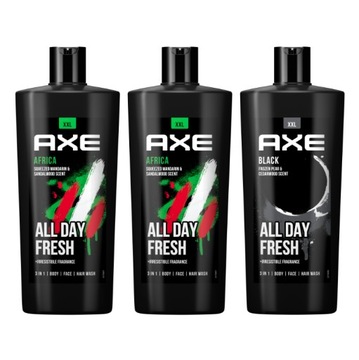 Набор гелей для душа Axe 3x700 мл