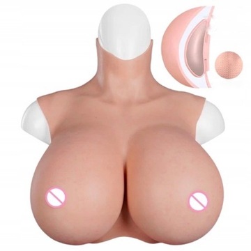 Silikonowe Piersi Sztuczny BIUST Protezy Cycki SEX Rozmiar S WYGODA +AIRBAG