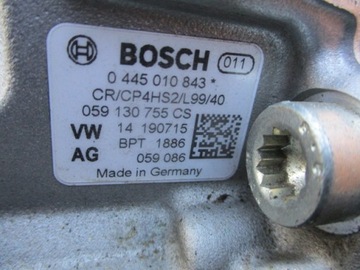 фото thumb №12, Audi 3.0 tdi dew інжектор форсунка пального 059130277fb 0445118015