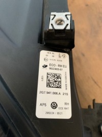 фото thumb №10, Vw taigo фара правая передняя правое перед полный led 2g7941006a европа
