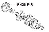 фото thumb №2, Febest колесо трос тягa we вала колінчастого renault megane ii
