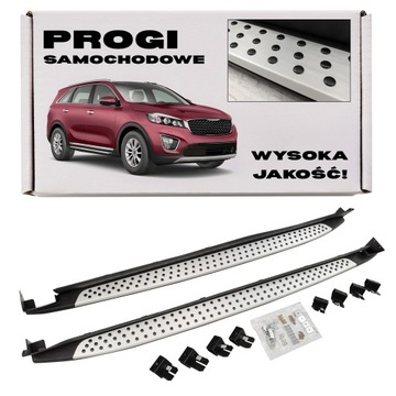 фото thumb №1, Kia sorento 2015-2020 градуси бічні пороги автомобільні