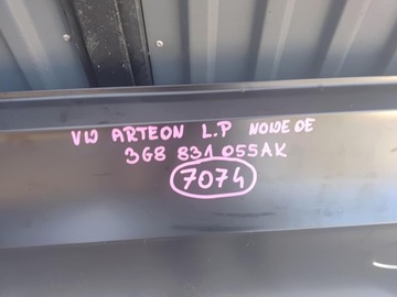 фото thumb №9, Volkswagen arteon 3g8 двері ліві перед передні нове оригінальний номер 7074