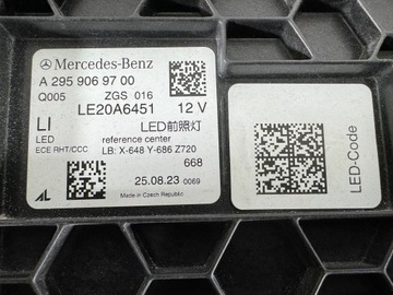 фото thumb №13, Mercedes eqe w295 a295 полный led performance лампа левая перед фара идеальное состояние