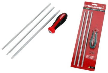 WKRĘTAKI DŁUGIE 300MM DO REGULACJI REFLEKTORÓW LAMP TORX T25 IMBUS H6 H7
