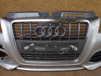 фото thumb №8, Audi s3 8p lift 08-12 бампер перед передний решётка радиатора решётка противотуманная фара 8p0807437f
